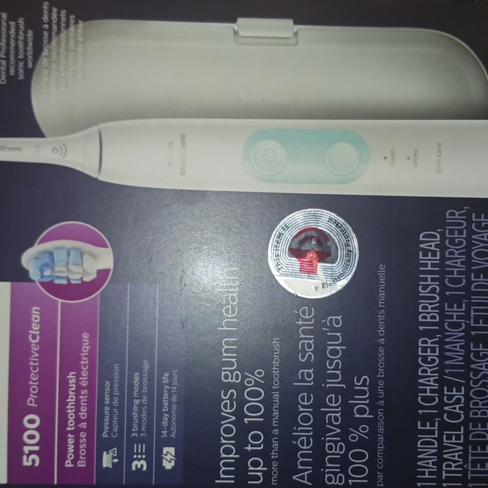 Philips Sonicare 5100 protective clean power toothbrush
